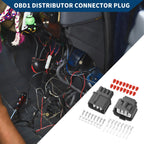 Set of 1 OBD1 Distributor Connector Plug for Honda (Year Range Not Specified)