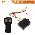 1X Electric Wireless Winch Remote Control Kit for Universal Applications