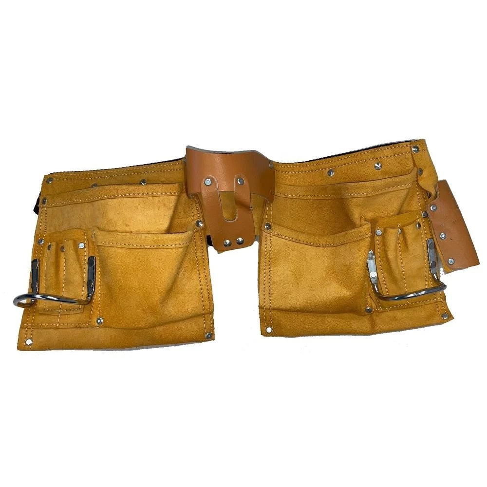 Adjustable 11 Pocket Tool Belt for 32" - 52" Waists