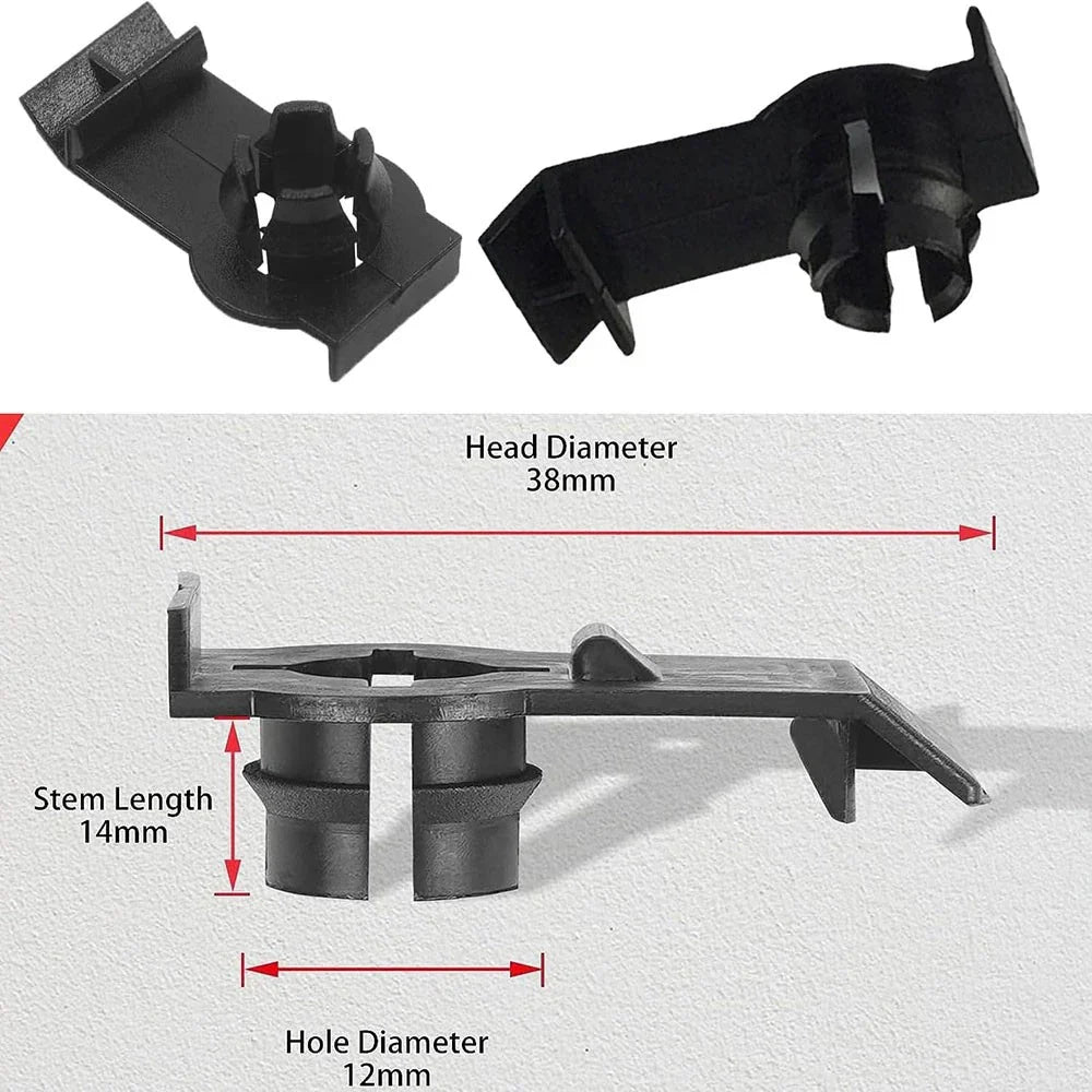 10Pcs Window Regulator Repair Clips for BMW X5 E53 (1999-2007)