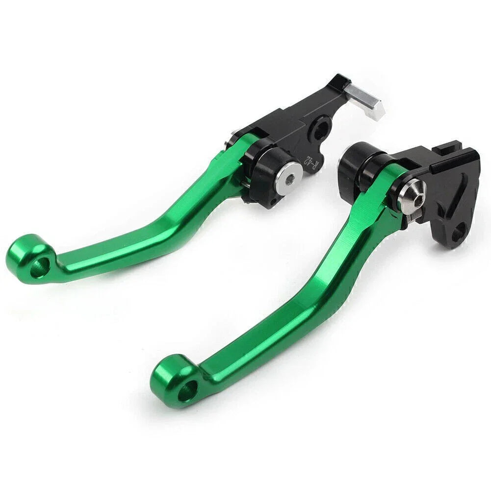 CNC Green Pivot Clutch Brake Levers for Suzuki DRZ400S/SM/E (2000-2022)