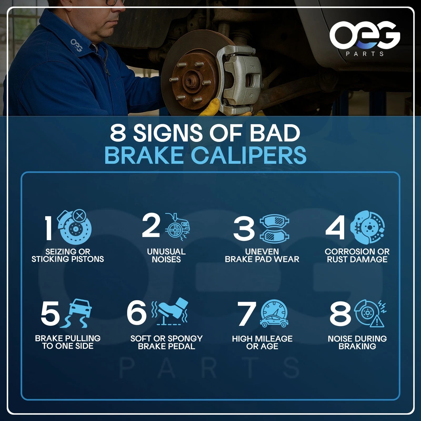 Rear Caliper for Cadillac Escalade 2009-2013