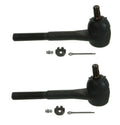Set of 2 Inner Steering Tie Rod Ends for Ford LTD, Lincoln Mercury Marquis