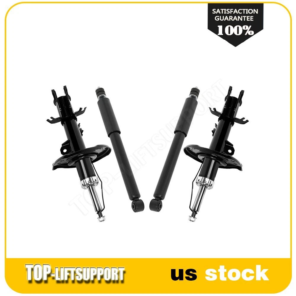 Set of 4 Shock Absorbers for Nissan Sentra (2014–2019)