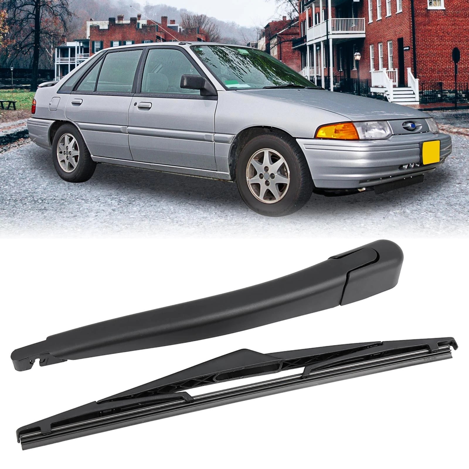 Set of 2 Rear Window Wiper Blade Arms for Ford Fiesta MK6 (2011–2018)