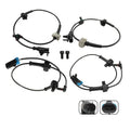 Set of 4 ABS Wheel Speed Sensors for Chevy Silverado, GMC Sierra 1500
