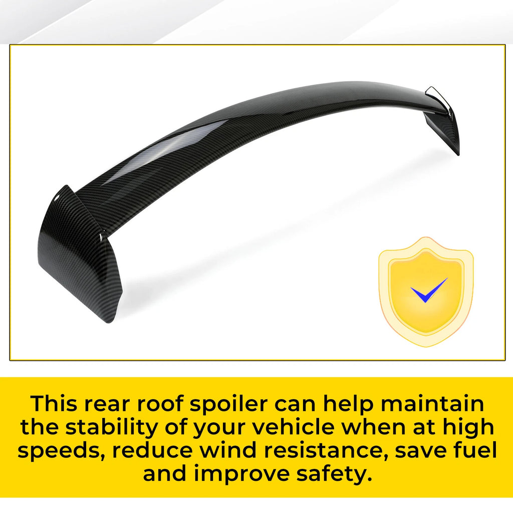 Carbon Fiber Rear Window Roof Spoiler for Subaru Impreza WRX STI (2002–2007)
