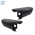 Set of 2 Primered Steel Rear Bumpers for Ford F250 F350 (2008–2016)