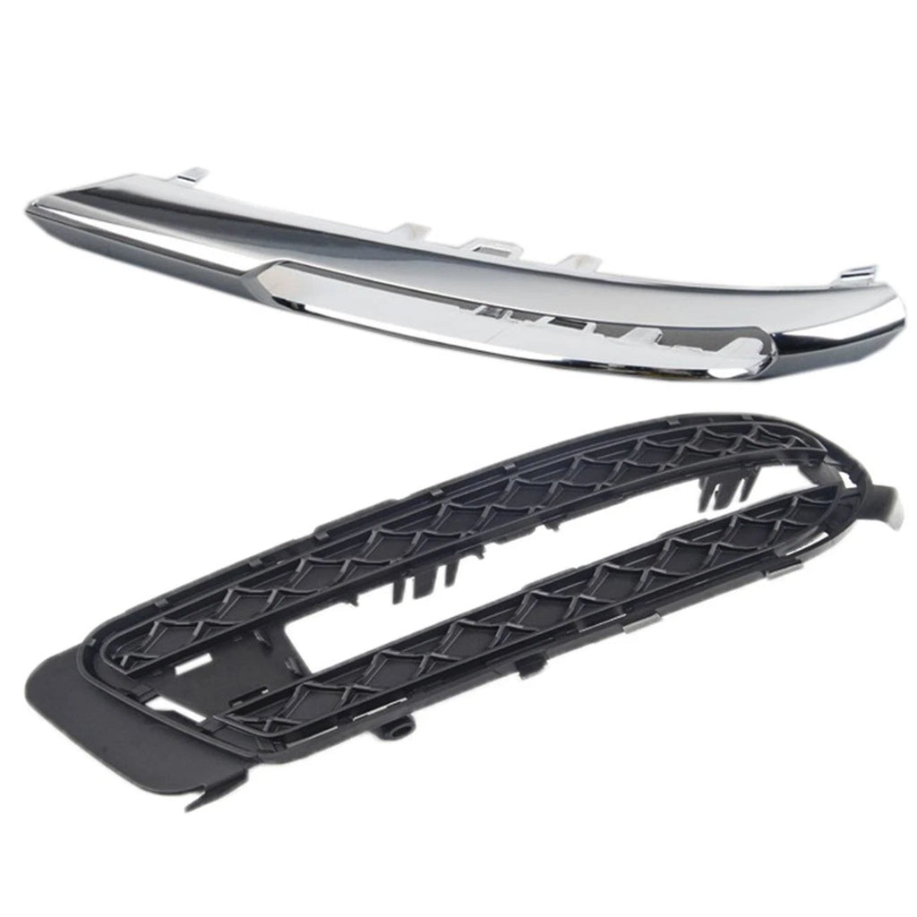 Front Right Fog Light Grille & Trim for Mercedes Benz E200 E250 E300 E350