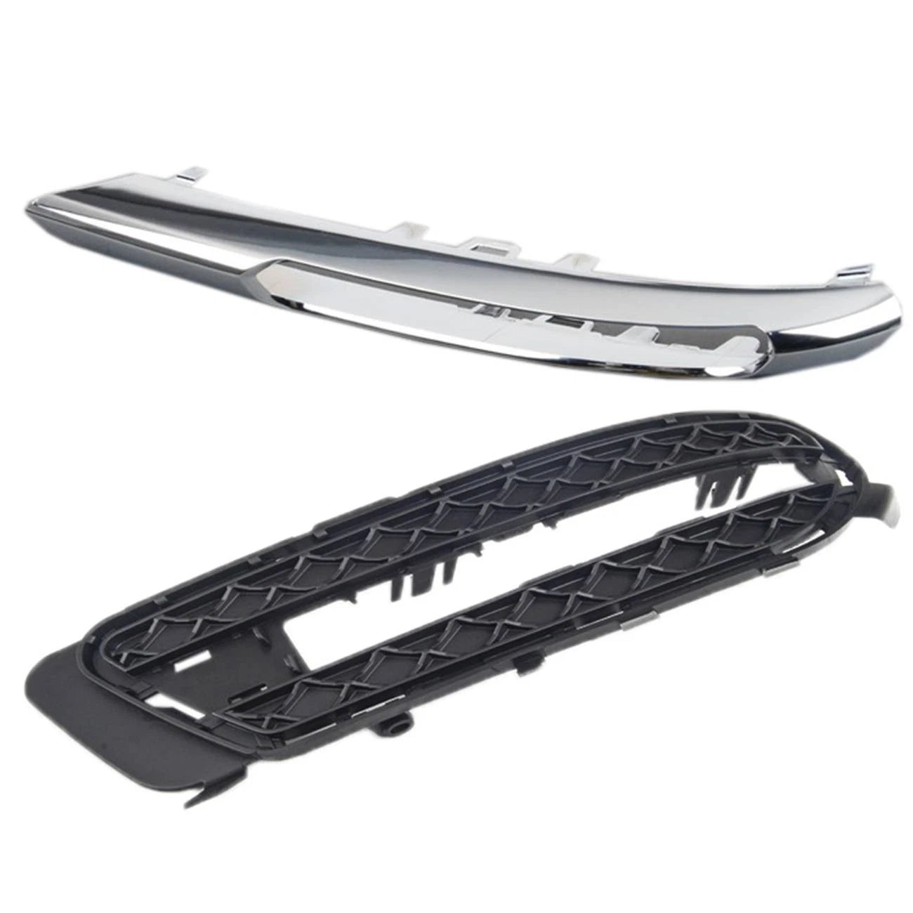 Front Right Fog Light Grille & Trim for Mercedes Benz E200 E250 E300 E350
