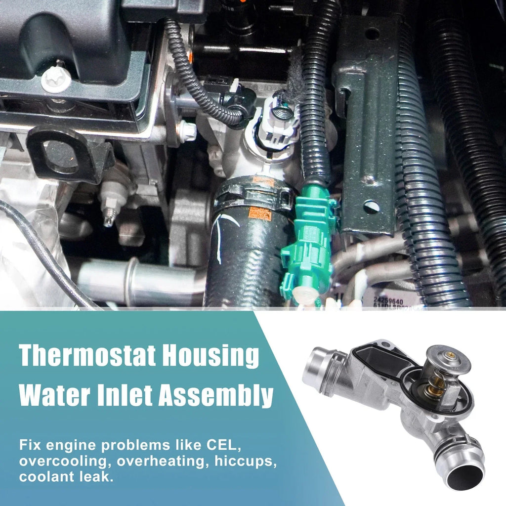 Engine Coolant Thermostat Housing Assembly for BMW 530i (2001-2005)