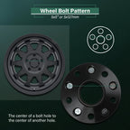 2X 2" Hub Centric Wheel Spacers 5x5 14x1.5 for Jeep Grand Cherokee (2011–2024)