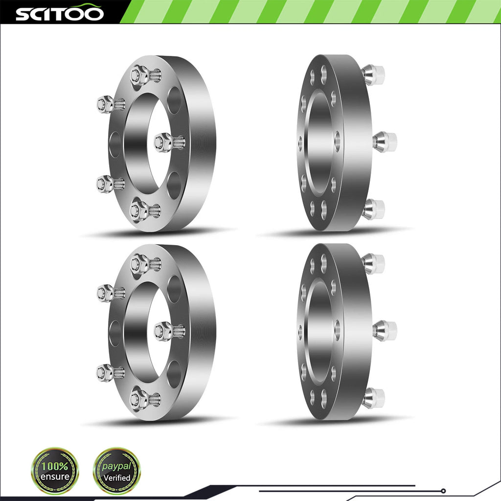 Set of 4 Wheel Spacers 5x150 1.25" 14x1.5 for Toyota Tundra, Lexus LX470 (2007–2016)