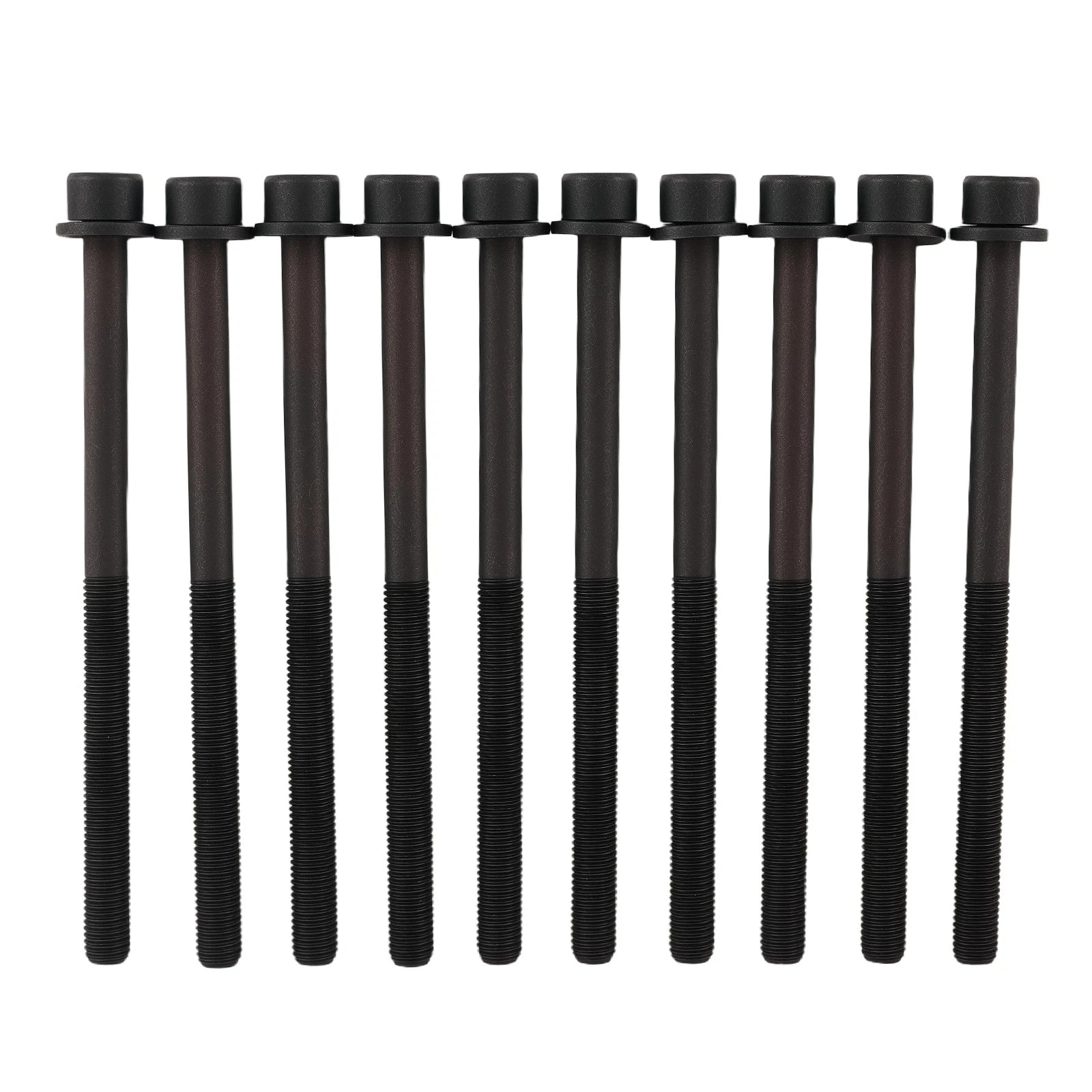 Set of 10 Engine Cylinder Head Bolts for Hyundai Kia 2.0L 2.4L