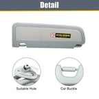 Right Side Sun Visor for Honda Civic (2006–2011) 83230-SNA-A01ZC Gray