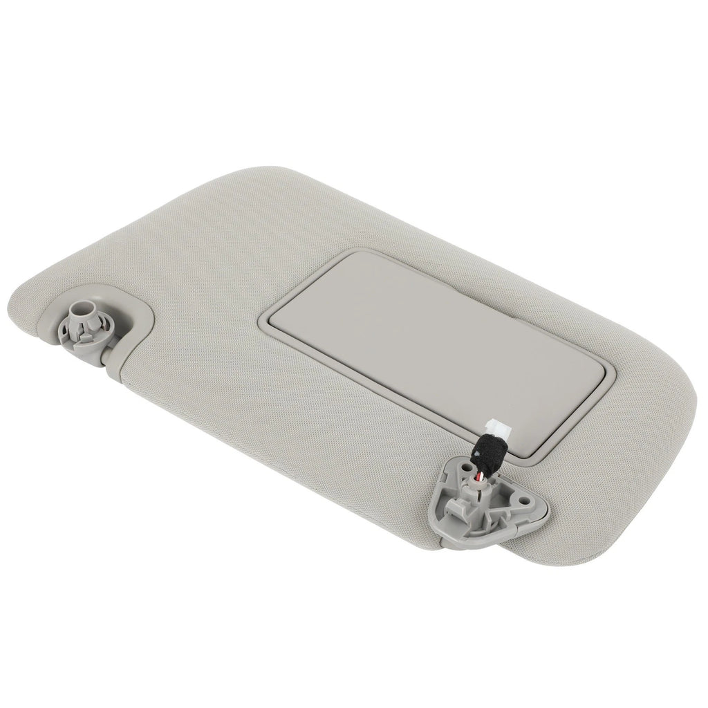 Left Gray Sun Visor for Nissan Sentra LEAF (2012–2019)
