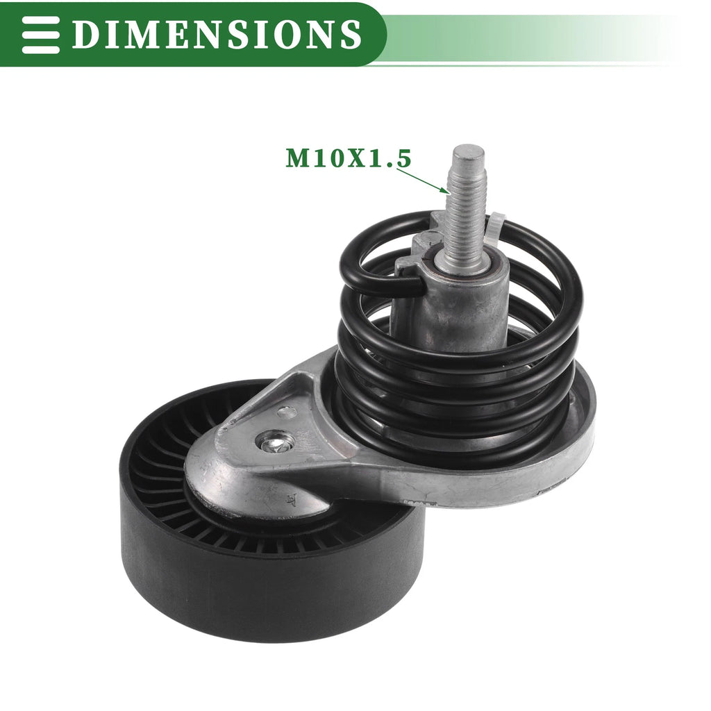 Engine Belt Tensioner Pulley Assembly for Ford Bronco (1993–1996) No.F2TZ6B209D