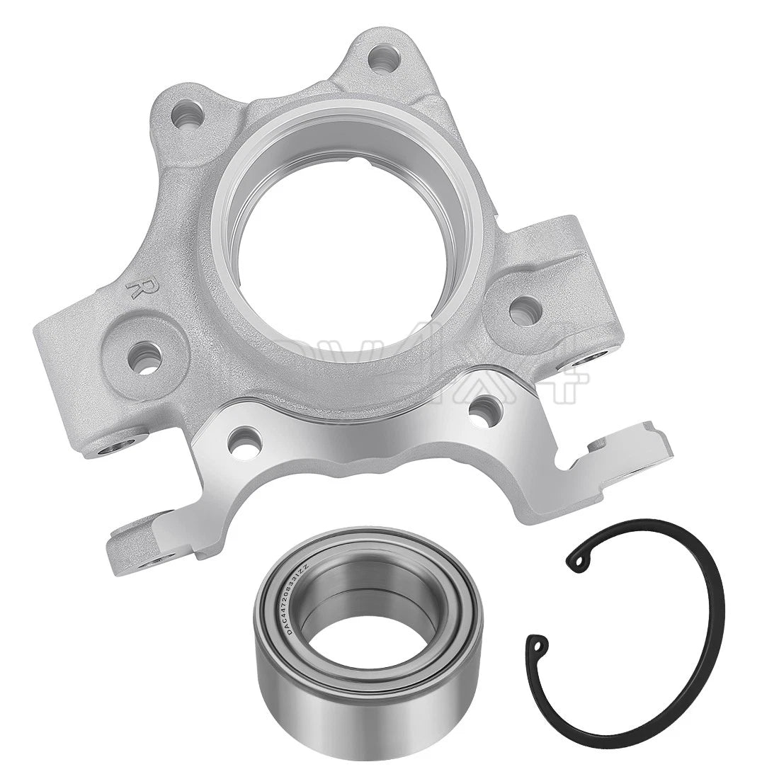 Right Wheel Bearing Carrier & Bearing Ring Kit for Polaris RZR Turbo XP (2017–2021)