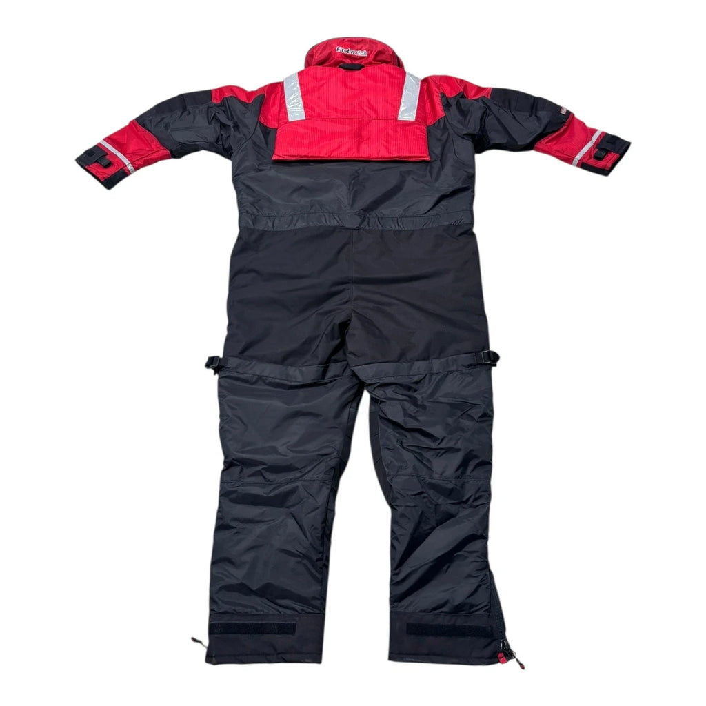 FirstWatch AS-1100 Type V PFD Anti-Exposure Flotation Suit for Adult XL (Red/Black)
