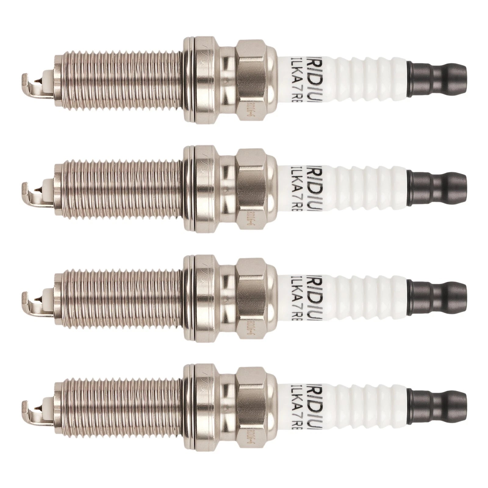 Set of 4 Spark Plugs for Toyota Prius 1.8L (2010–2015) 90919-01253 ILKAR7B11