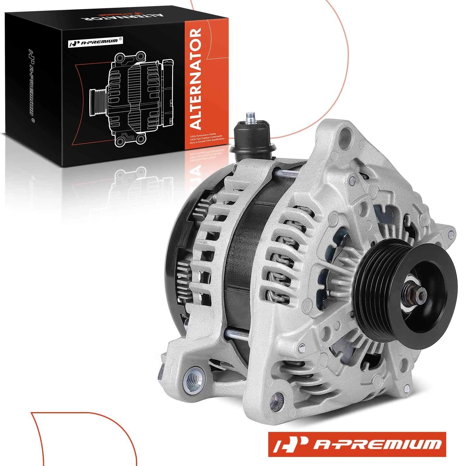 Alternator for Ford F-150 (2015–2020) 5.0L 240A 6-Groove Pulley