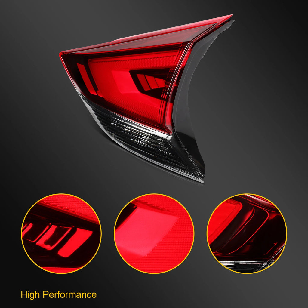 Tail Light Assembly for Nissan Rogue (2017–2020) Inner LED Right Side
