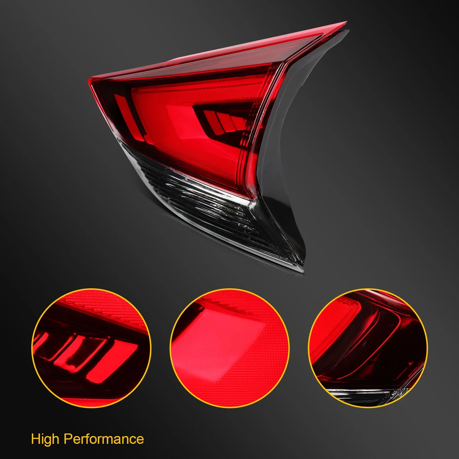 Tail Light Assembly for Nissan Rogue (2017–2020) Inner LED Right Side