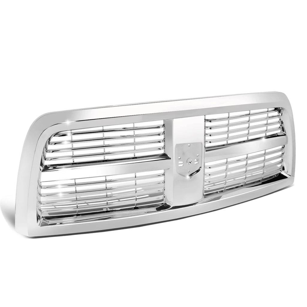 Chrome Horizontal Slats Front Grille for Dodge Ram 2500 3500 (2010–2012)