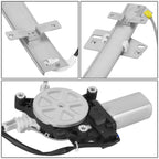 Electric Rear Left Window Regulator w/ Motor for Honda Pilot (2003–2008)