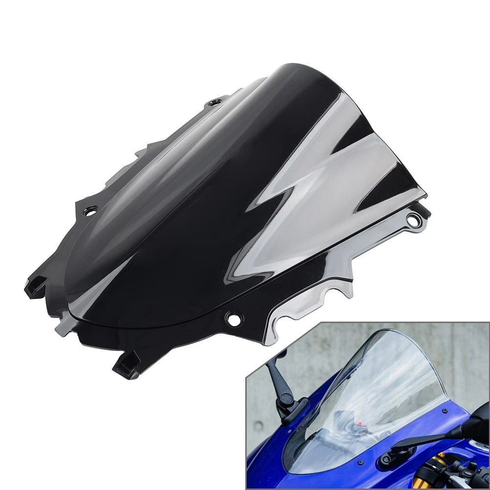 Front Windscreen Deflector for Yamaha YZF-R3 YZF-R25 (2019–2024) Black