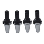Set of 8 Tool Holders for CAT40-ER16 (4" Gage Length)