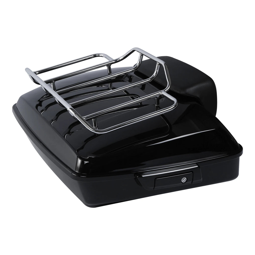 Chopped Trunk Backrest Mount Rack for Harley Street Electra Glide (2014–2026)