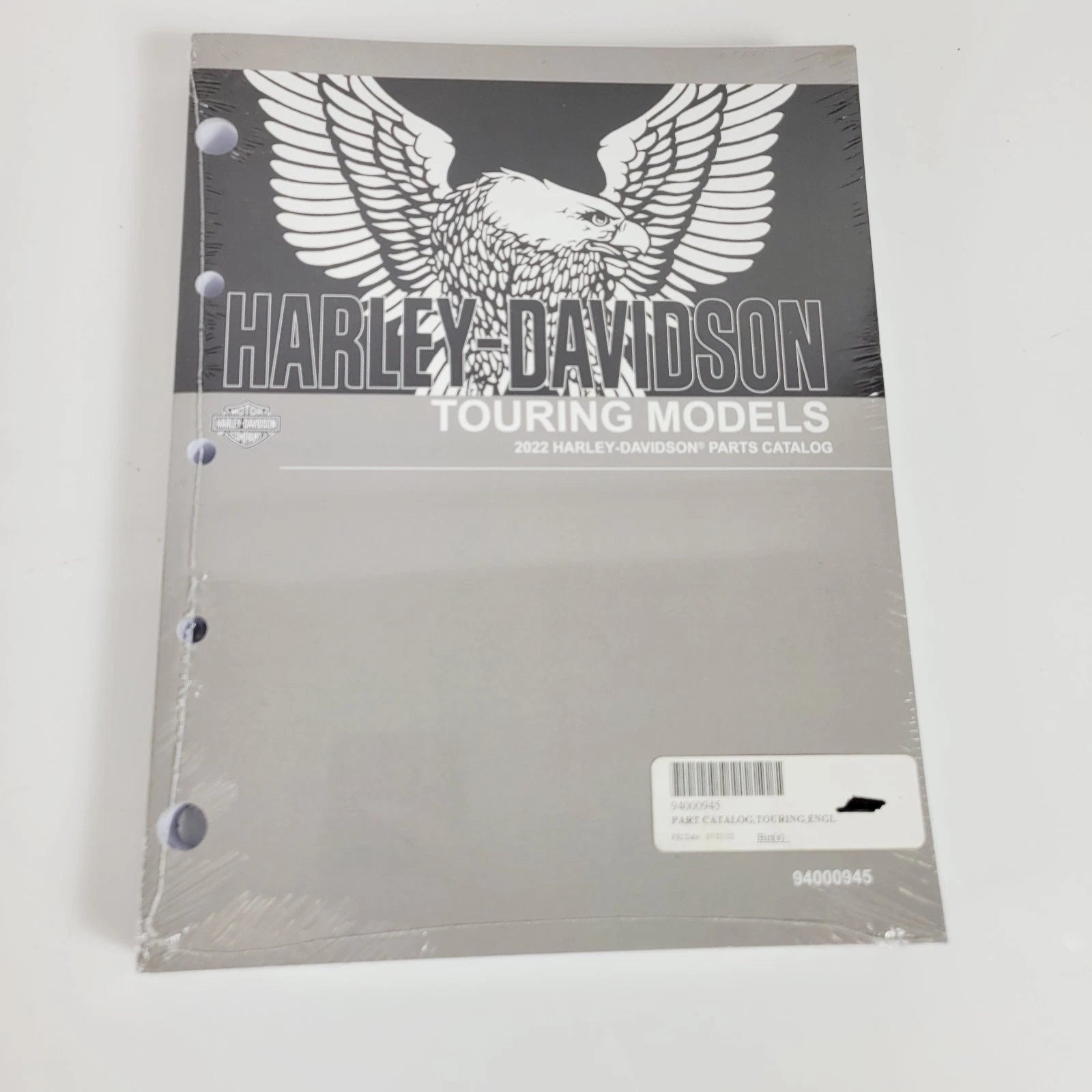 Harley-Davidson Touring Models Parts Catalog 94000945 (2022)