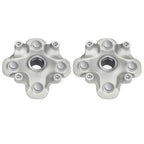 2 Front & Rear Wheel Hubs for Yamaha Kodiak 450 YFM450 4x4 (2018–2024)