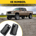 2X Door Handle Outside Front LH RH for Chevy GMC C/K 1500 2500 3500 (1990–1999)