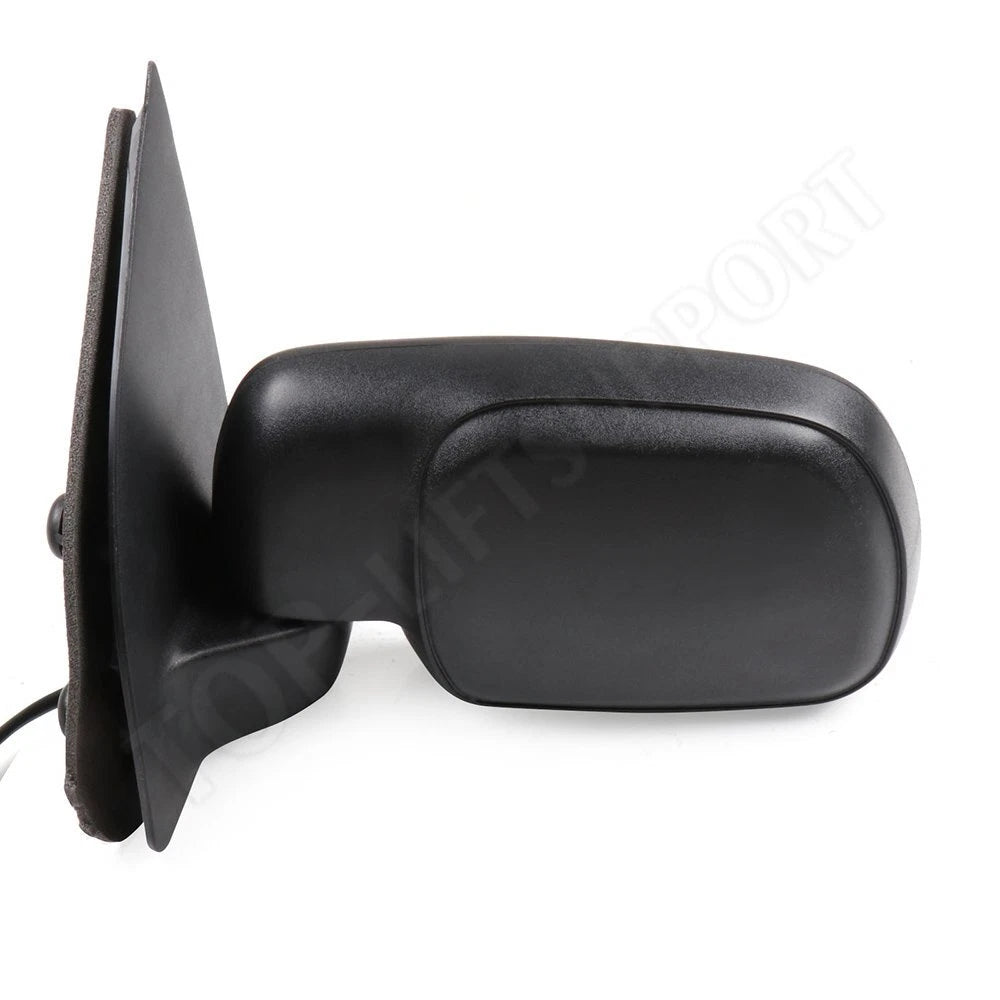 Driver Side Black Power Heated Exterior Mirror for Ford F-250 (1999–2007)