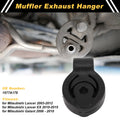 Muffler Exhaust Hanger for Mitsubishi Lancer (1 Pc) No. 1577A178 Black