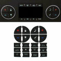 AC Dash Button Repair Kit Decal Stickers for Chevrolet GMC Tahoe