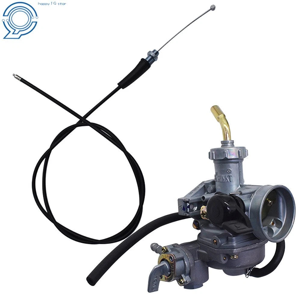 Carburetor & Throttle Cable for Honda ATV TRX90 TRX110 TRX125 (1990–2006)