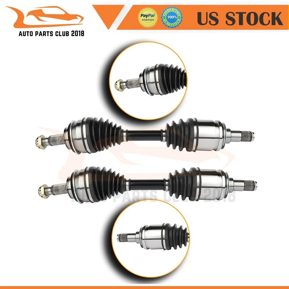 Pair Front CV Axles for Lexus GX460 (2010–2022) & Toyota 4Runner (2003–2022)