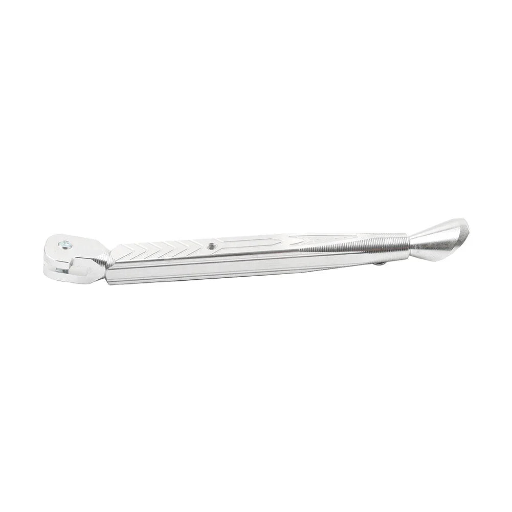 CNC Silver Adjustable Kickstand Foot for Motorcycle Universal