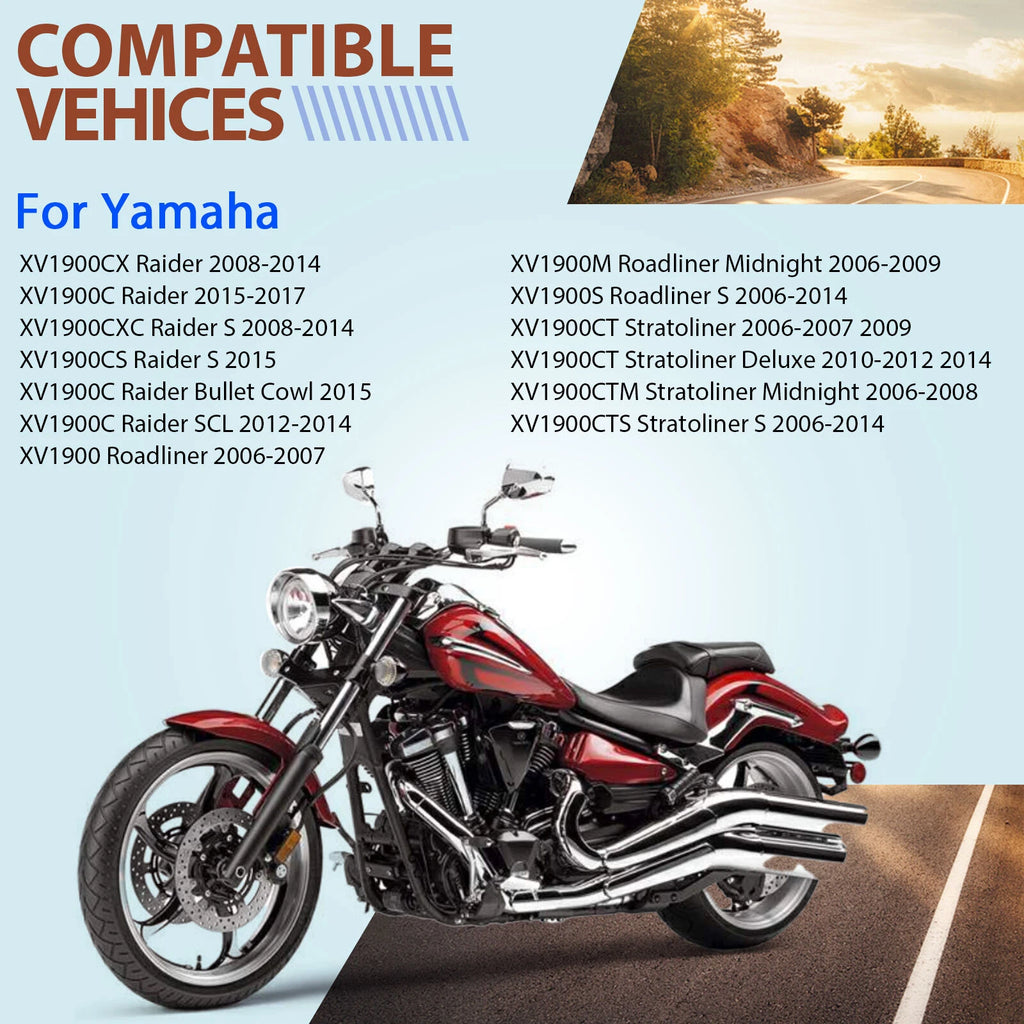 Air Filter Cleaner for Yamaha Raider Stratoliner Roadliner XV 1900 (2006–2017)