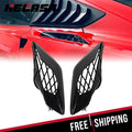 Rear Quarter Panel Scoops for Chevrolet Corvette (2014–2019) Carbon Flash