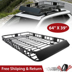 64'' Roof Rack for SUV Cargo Carrier (500LBS Capacity)