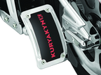Lighted Curved Vertical Side Mount License Plate Holder for Powersports