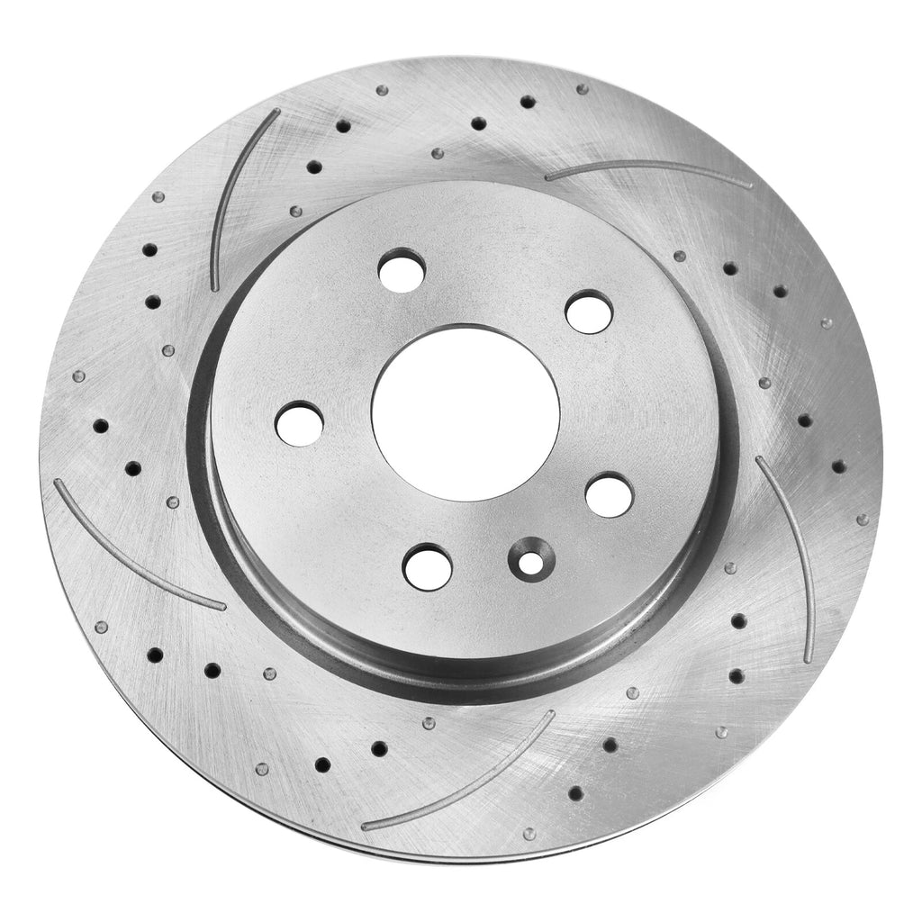 Rear Drilled Rotor Ceramic Brake Pads for Chevy Malibu / Buick LaCrosse (2014–2023)