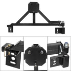 Rear Spare Tire Carrier for Hummer H2 (2003–2009) Steel Rack w/ Drop-down
