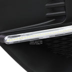 Pair OE Bumper Fog Light Bezel Covers for Subaru WRX/STI (2015–2017) W/LED DRL