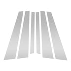 6 Pcs Door Pillar Window Trim for BMW 7-Series (1995-2001)