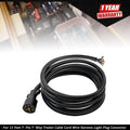 7-Way Trailer Cable Cord Connector for Various Models (12 Feet)